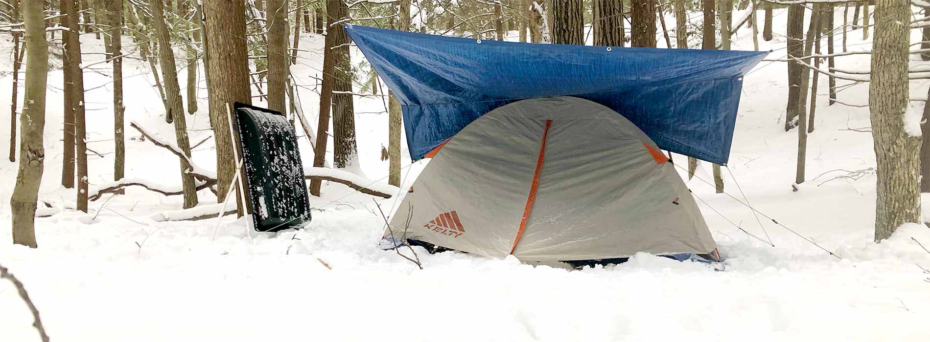 Solo backcountry winter wild camping - Some Bold Adventure
